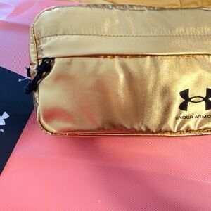 Under Armour Metallic Gold Pouch